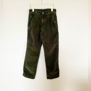 Kith Corduroy Pants in Forest Green